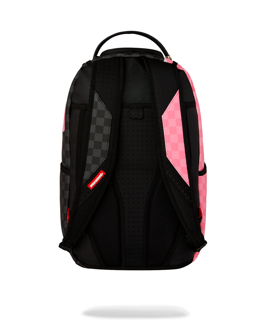 PINK AND BLACK TEAR SIP BACKPACK