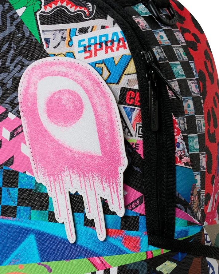 REMOVABLE EYES SUNBURST BACKPACK