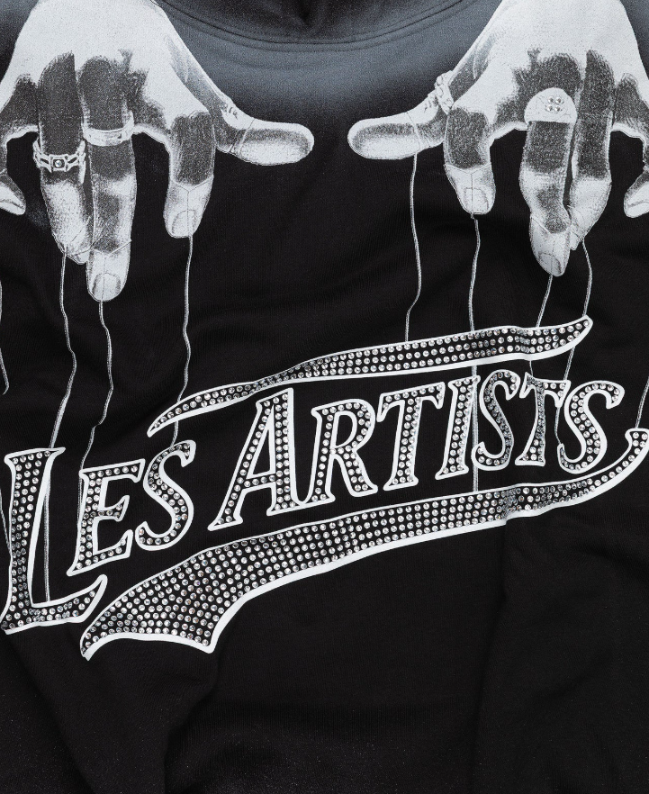 HOODIE HANDS BLACK
