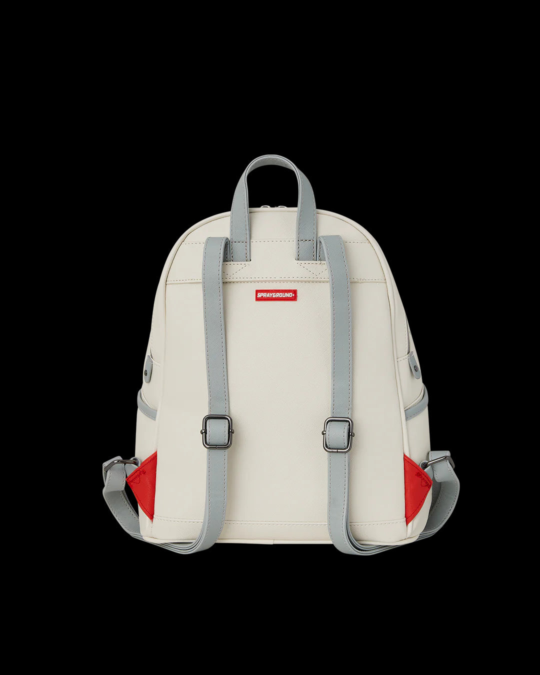 Cream Check Shark Central Savage sprayground zaino