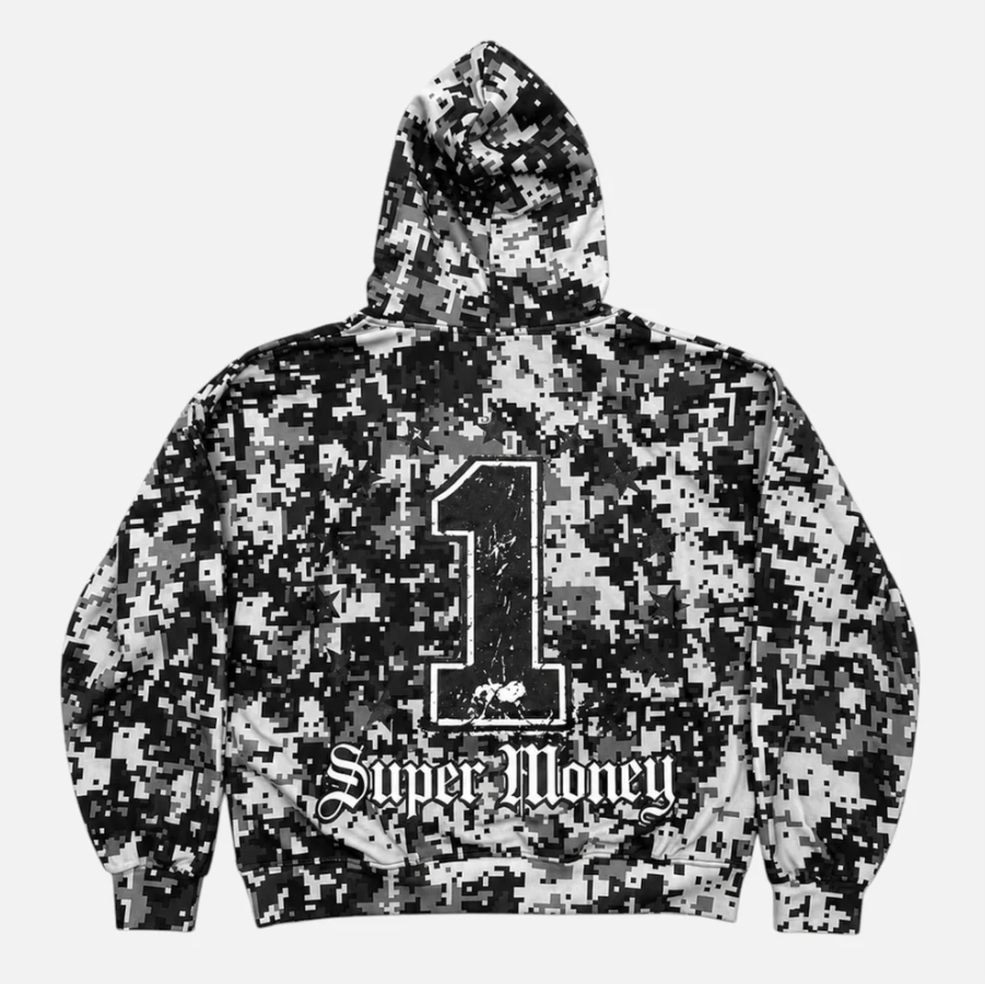 HOODIE PIXEL BLACK