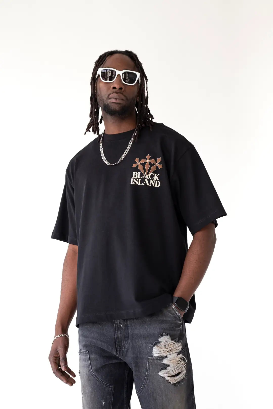 T-SHIRT TRIPLA CROCE