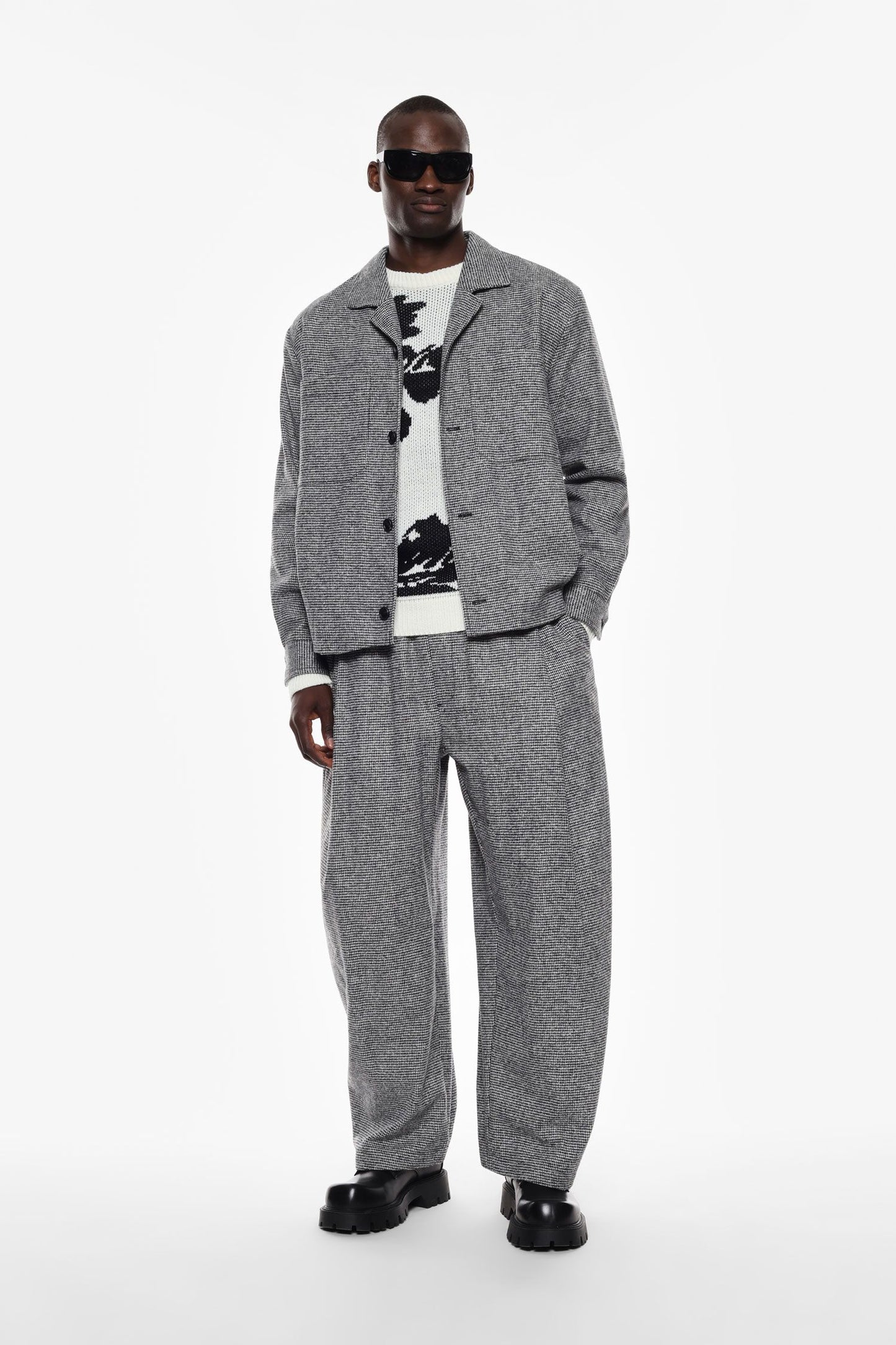 Pantalaccio pied de poulle