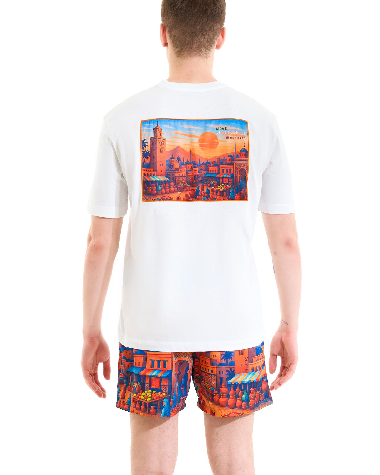 T-SHIRT STAMPA MARRACASH