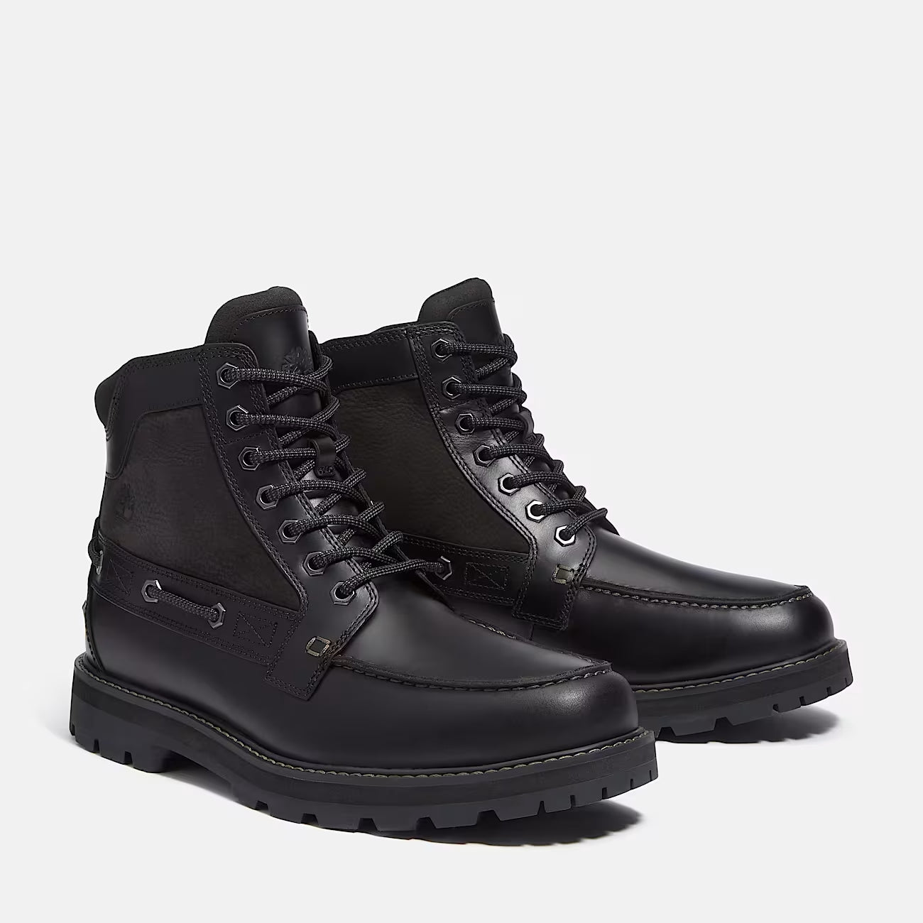 Boot stivaletto stringato timberland nero