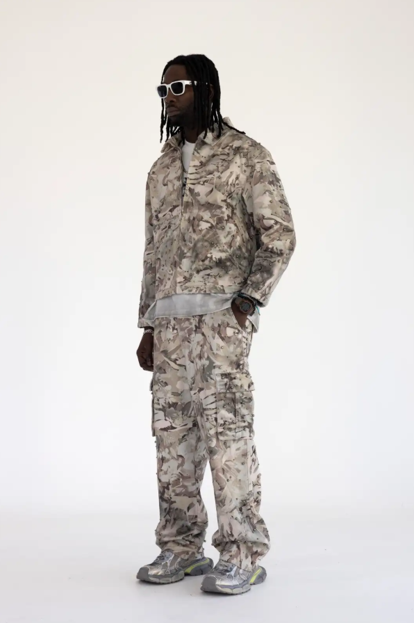 OVERSHIRT CAMOUFLAGE WHITE