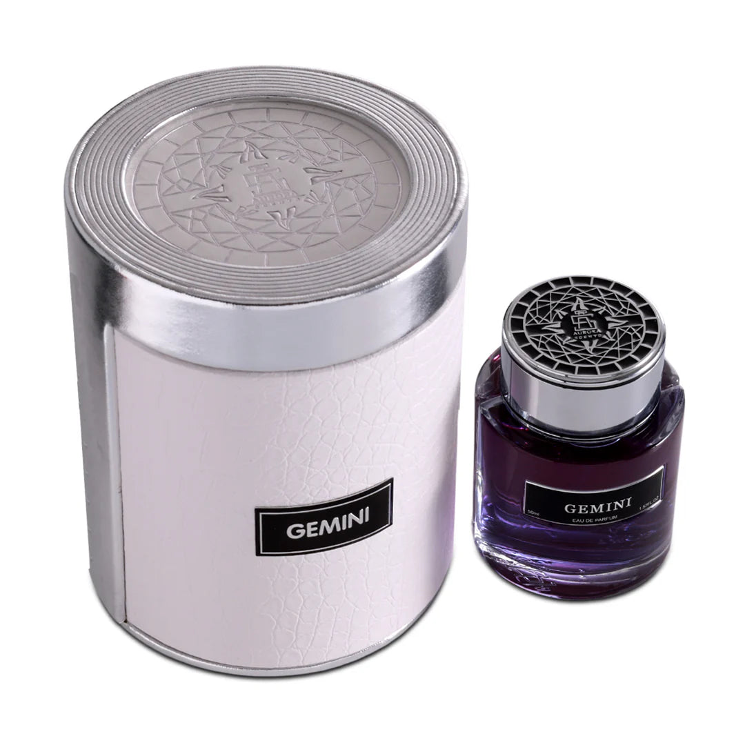 profumo, eau de parfum gemini noir unisex gemini noir aurora scents