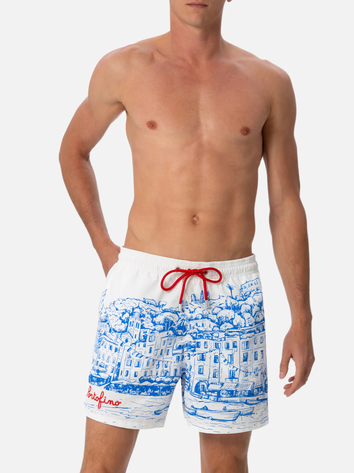 Gustavia placed print Portofino 01 EMB