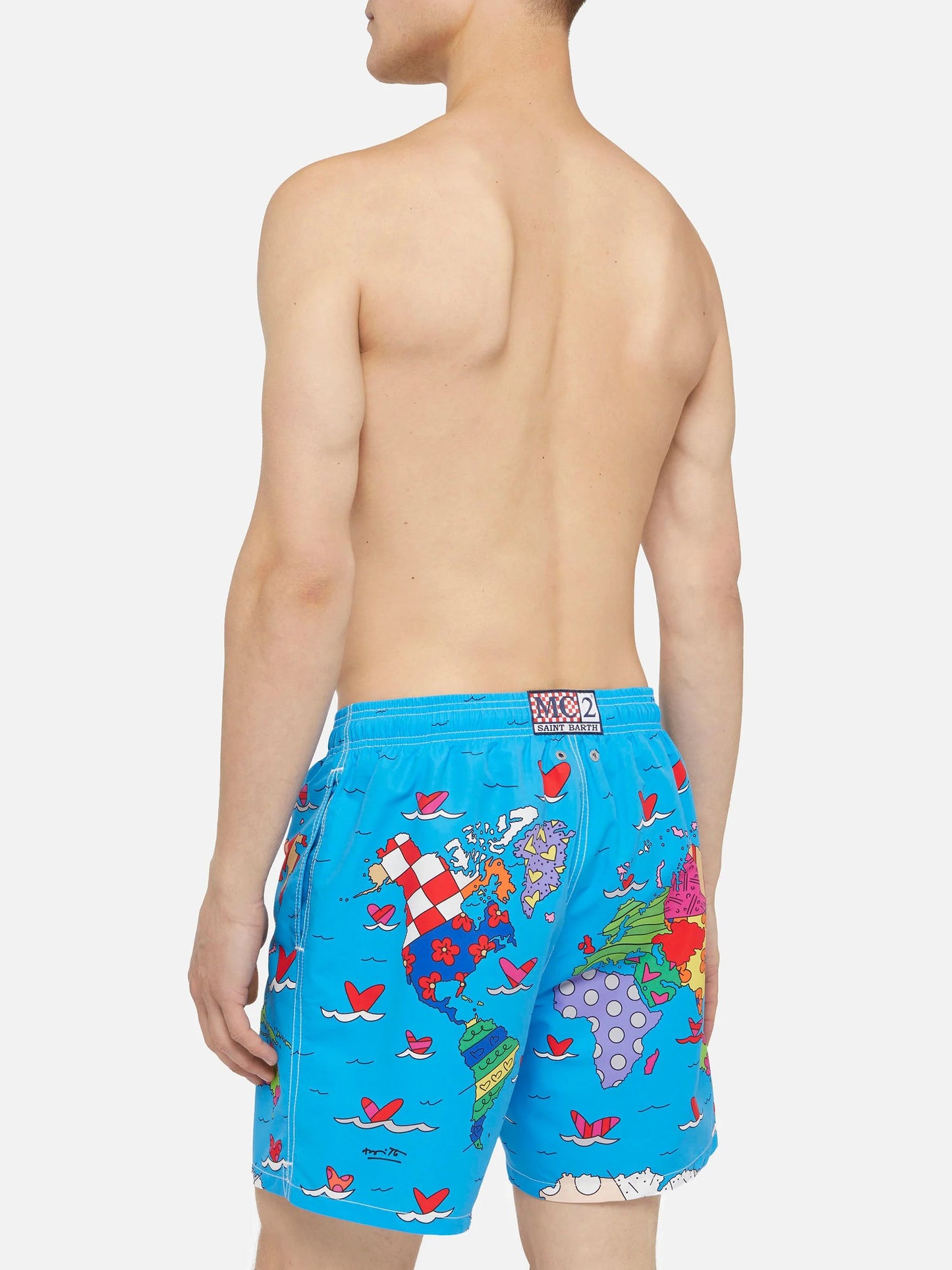 Gustavia placed print Britto World 32