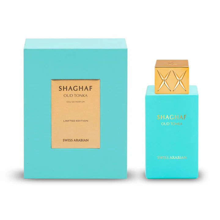 profumo, eau de parfum unisex oud tonka swiss arabian shaghaf