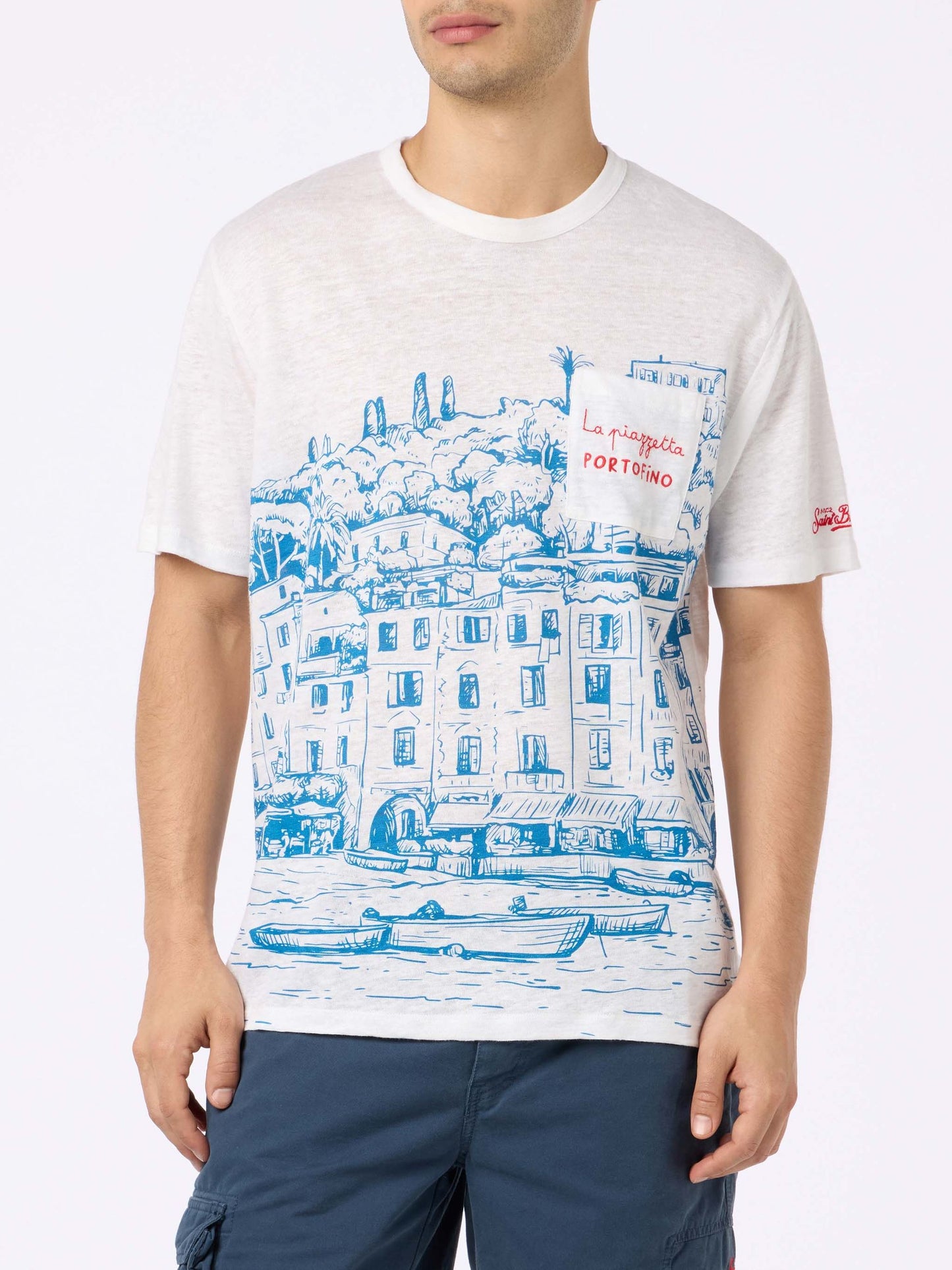 T-Shirt Portofino 01N EMB