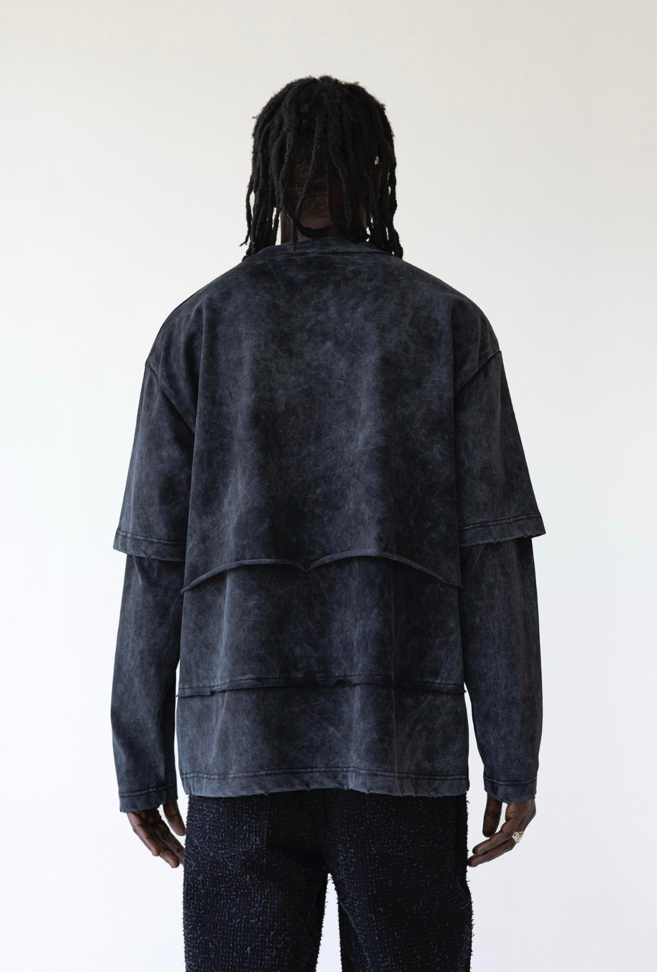 Felpa Black doppiata