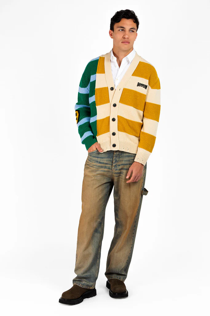 Cardigan doppia trama