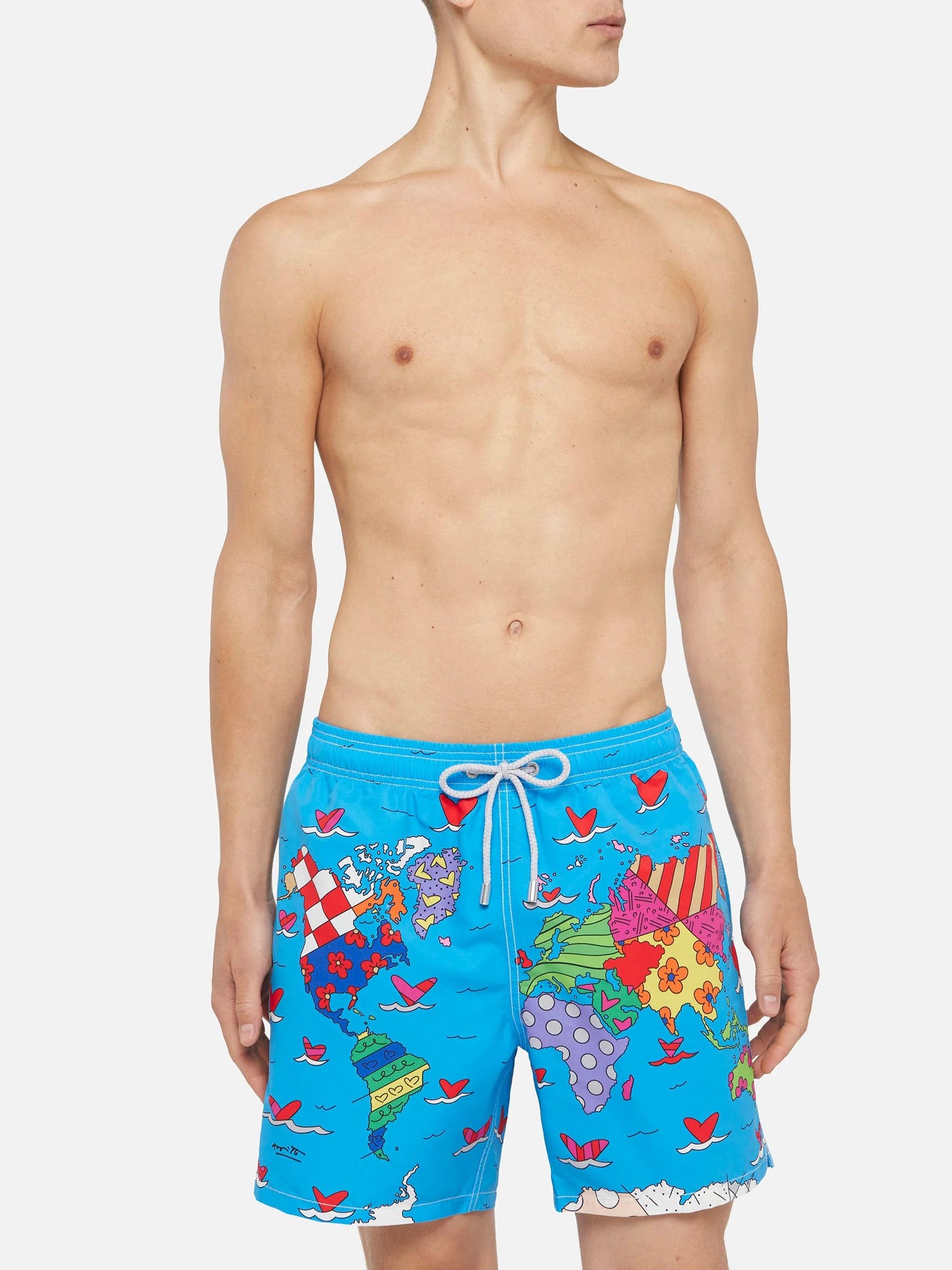 Gustavia placed print Britto World 32