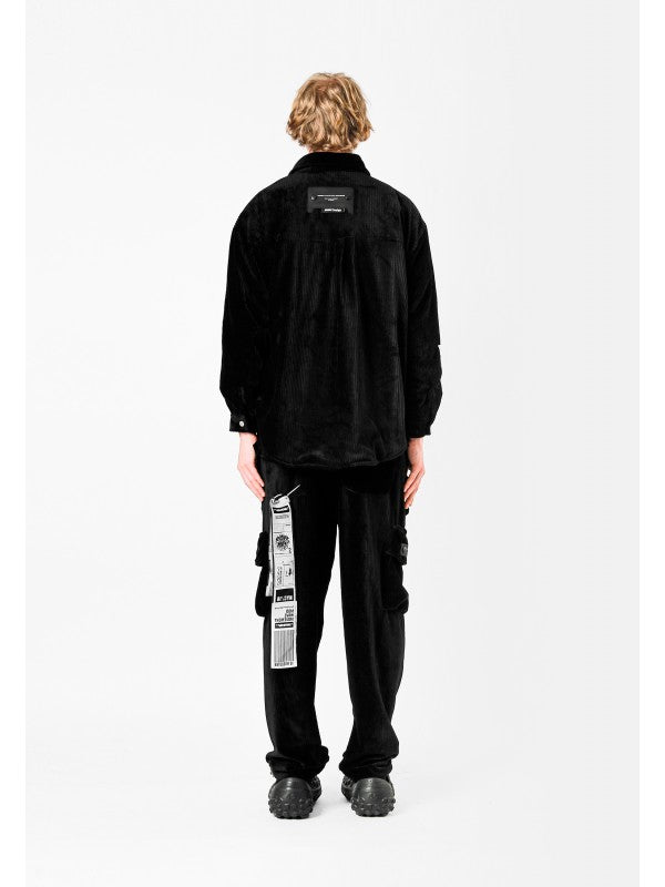 Camicione in velluto a coste