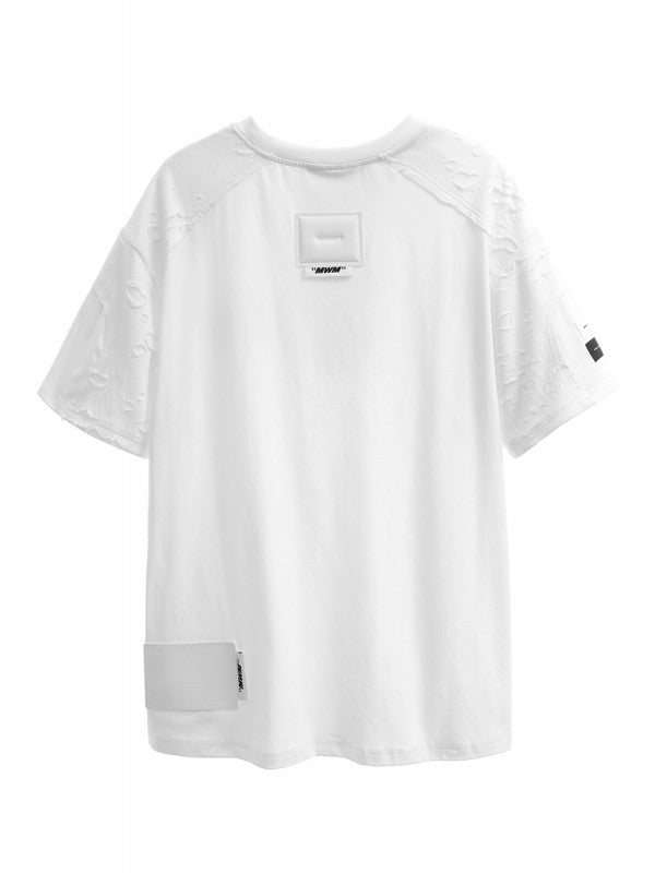 MW082020494 t-shirt con rotture mwm