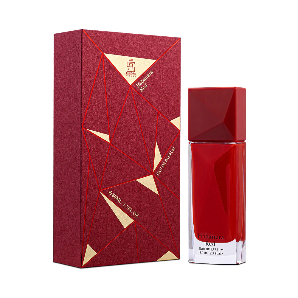 profumo eau de parfum unisex habanera red aurora scents
