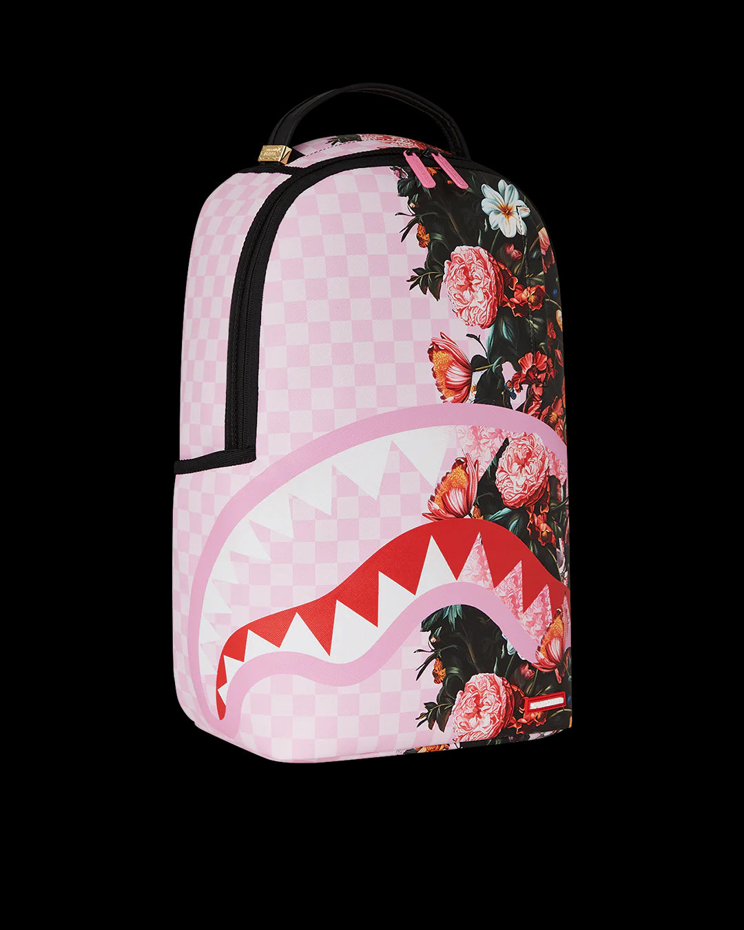 Pink flower Backpack sprayground