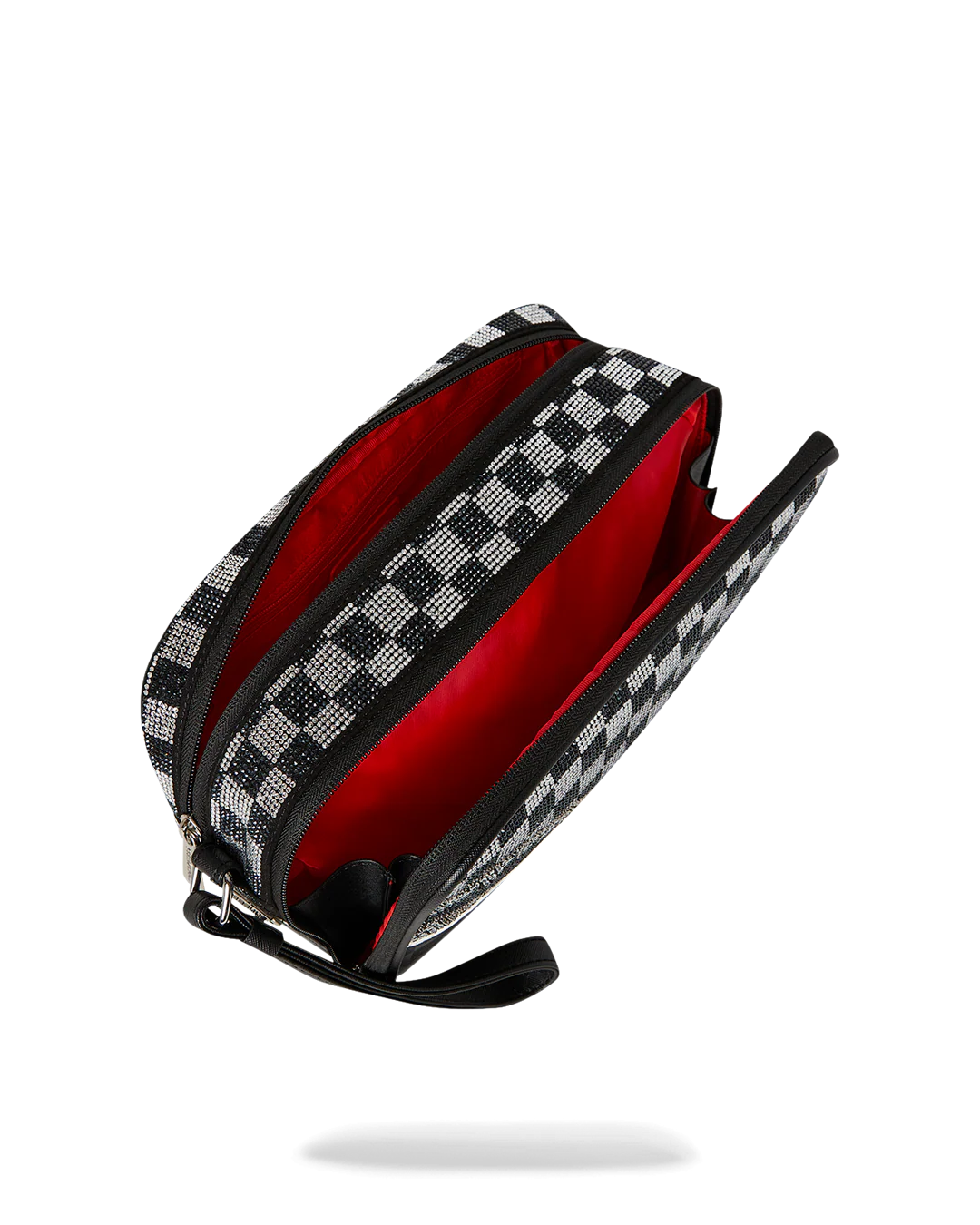 GOLD DIAMOND TEAR TOILETRY BAG