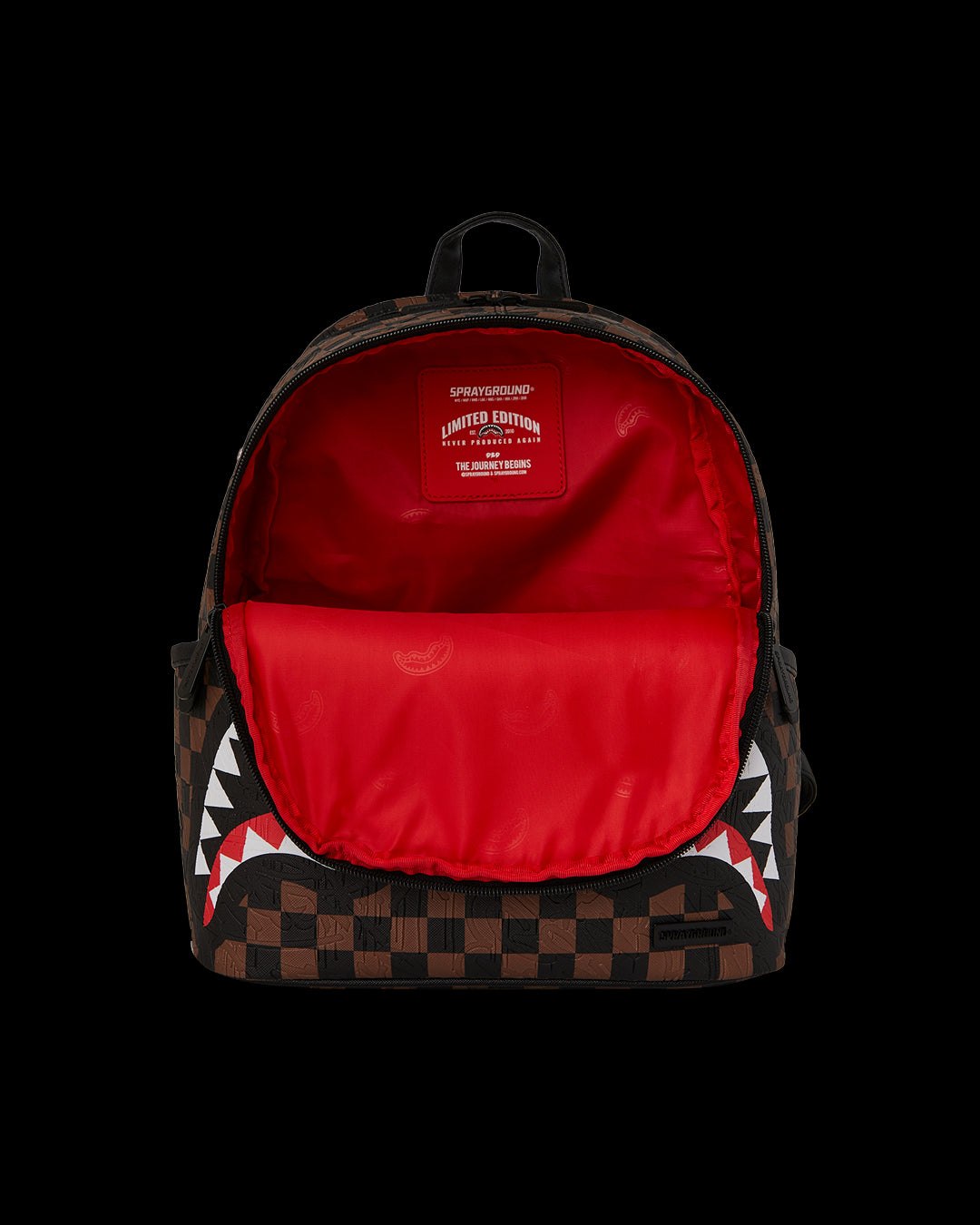 CHECK 2 EMBOSS SAVAGE BACKPACK