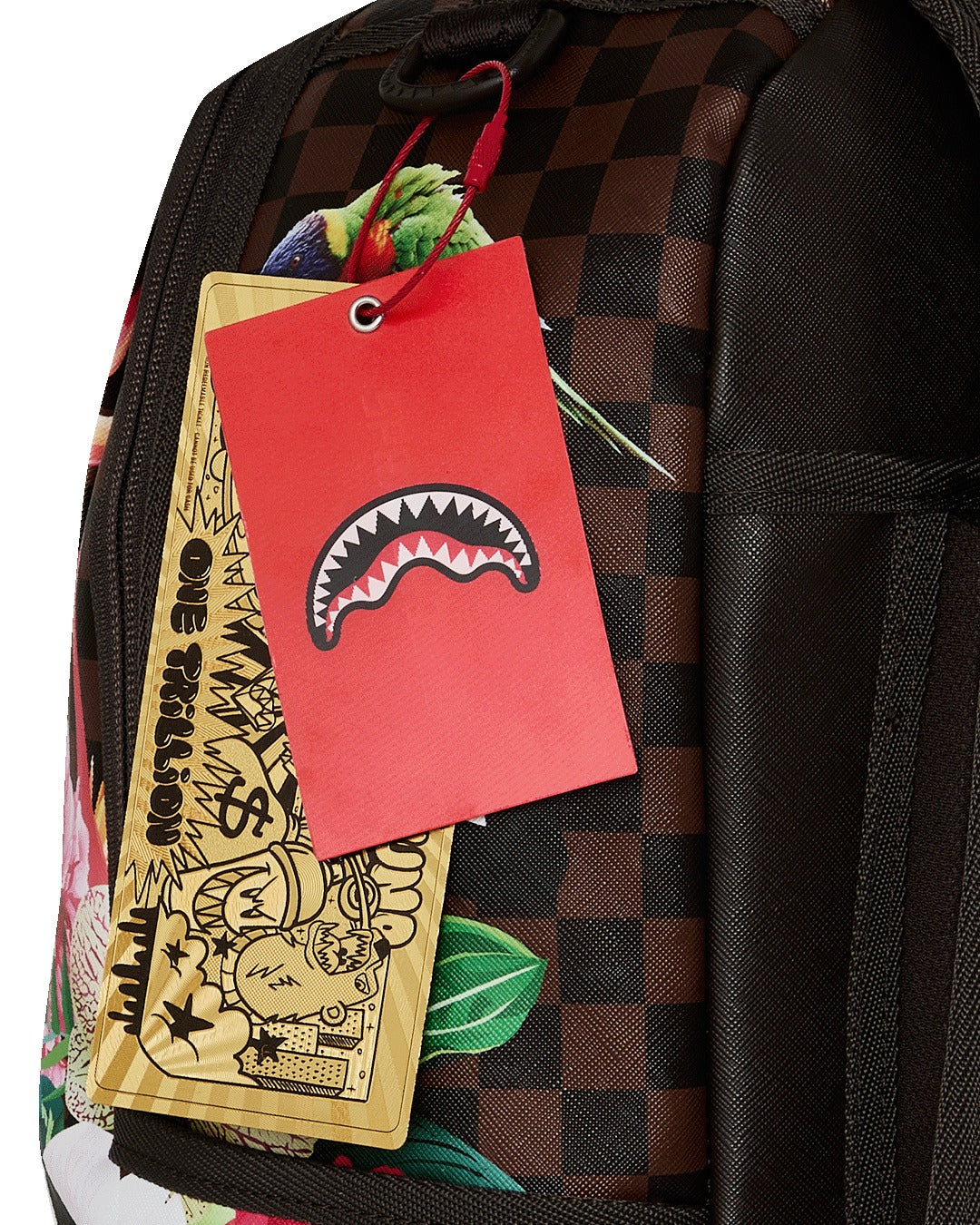 FLOWERING JUNGLE SHARK 2 BACKPACK