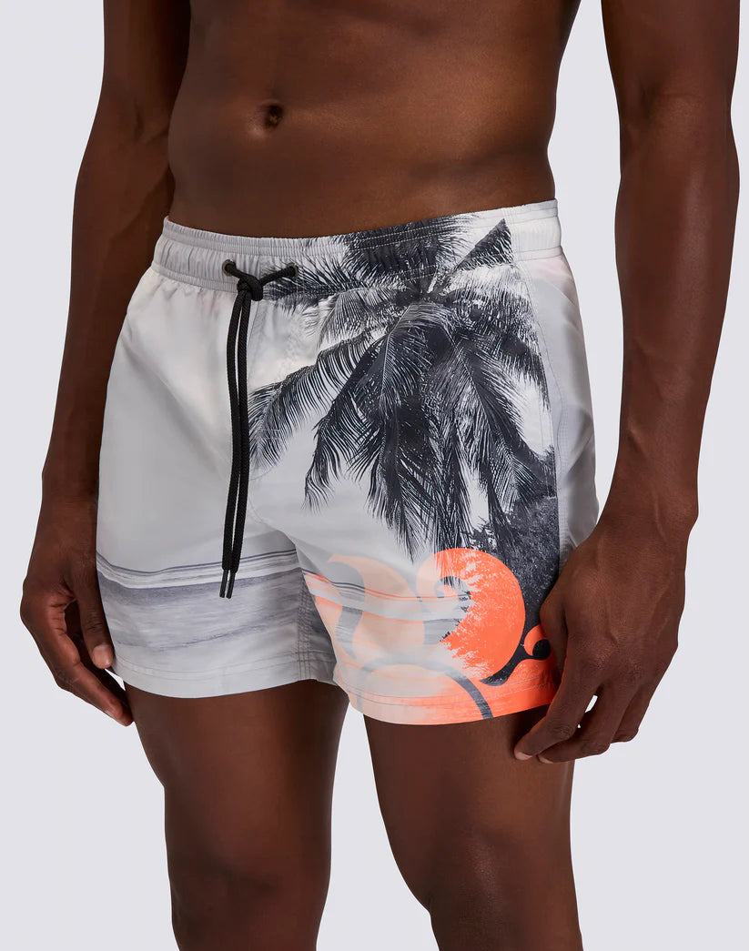COSTUME DA BAGNO UOMO CORTO VITA ELASTICATA STAMPA L.A DREAM IN POLY RICICLATO