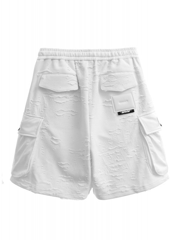 MW082040495 shorts cargo con rotture mwm