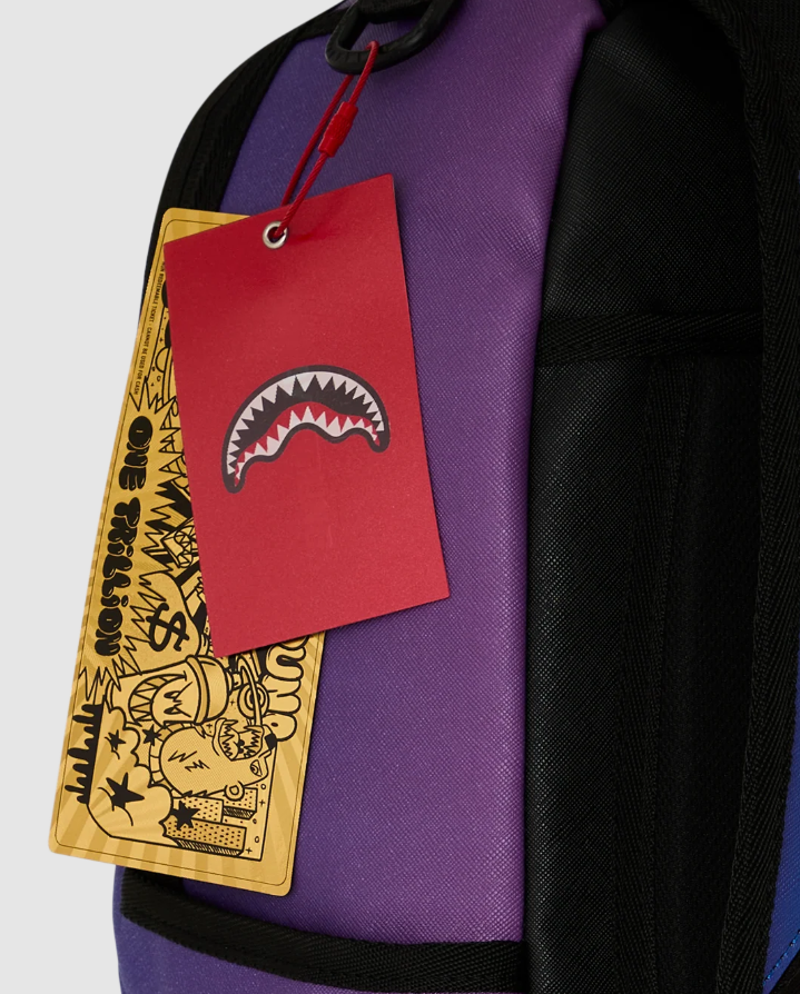 SHARK CENTRAL EMBOSSED DUSK NYLON BACKPACK
