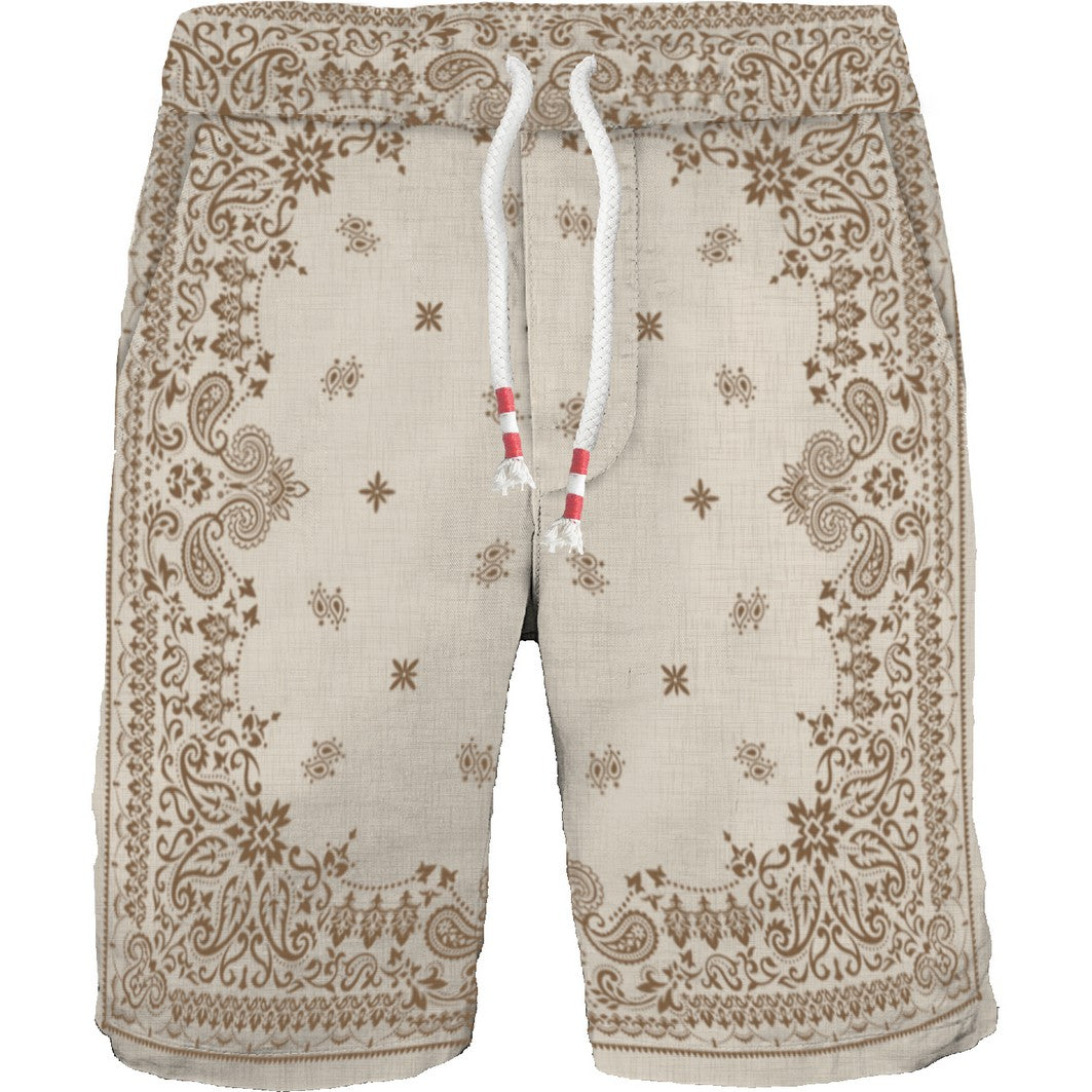 LINEN BANDANNA PAISLEY 11