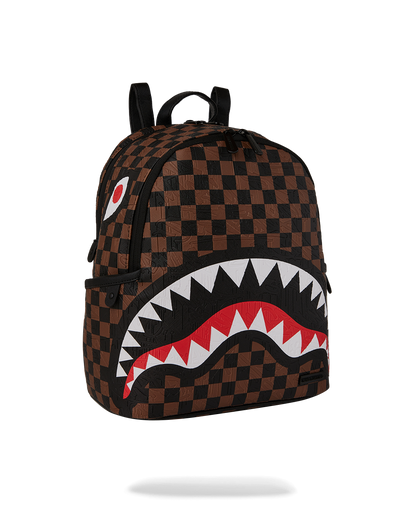 CHECK 2 EMBOSS SAVAGE BACKPACK