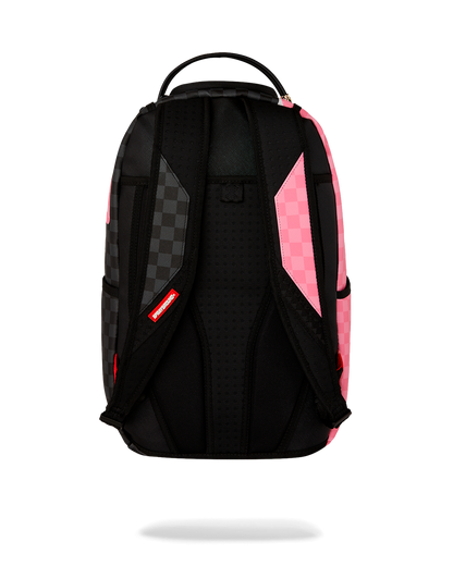 PINK AND BLACK TEAR SIP  BACKPACK
