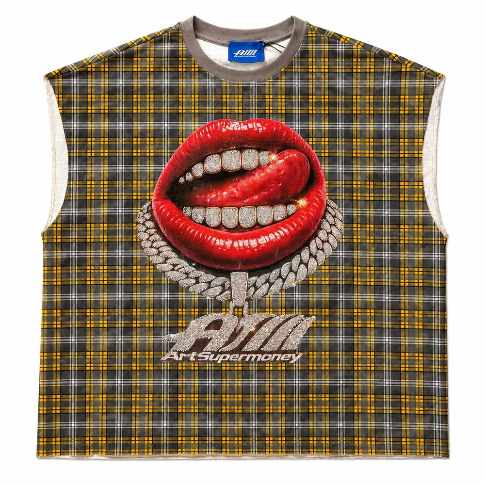GRILLZ MM CHECK YELLOW