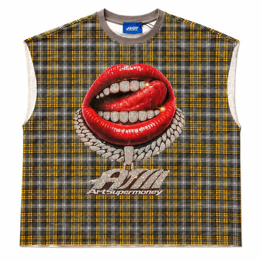 GRILLZ MM CHECK YELLOW