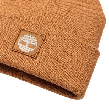 Cuffia in lana con patch