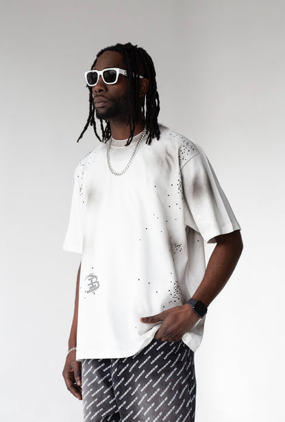 T-shirt OFFLINE con strass