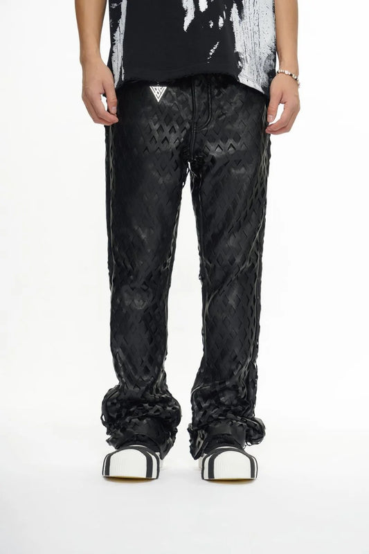 BLACK LEATHER