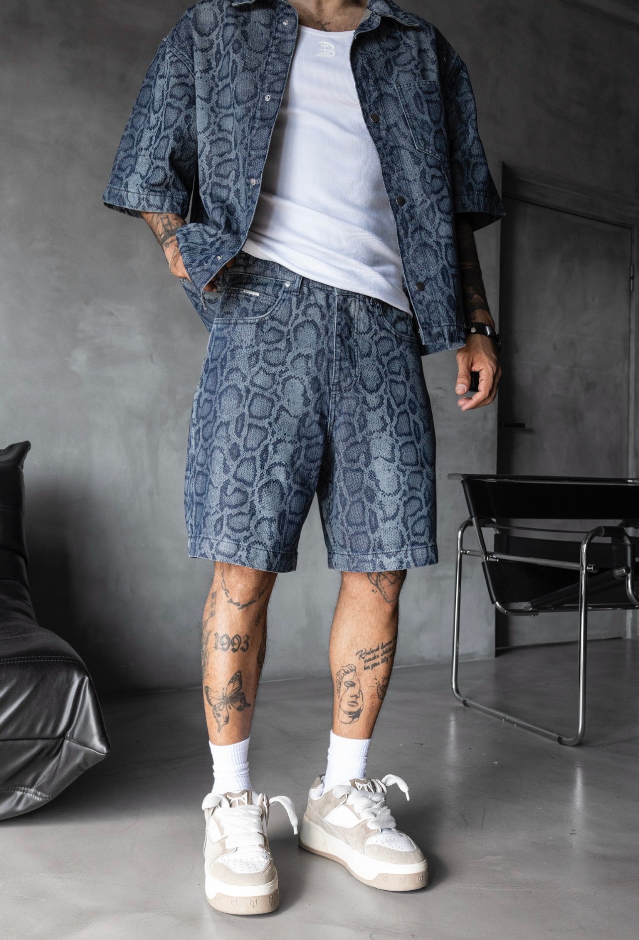 DENIM PITONATO
