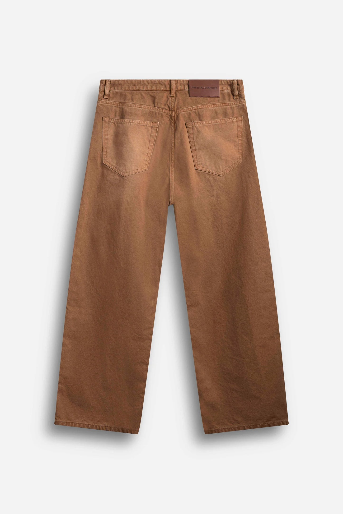 DENIM BAGGY BEIGE
