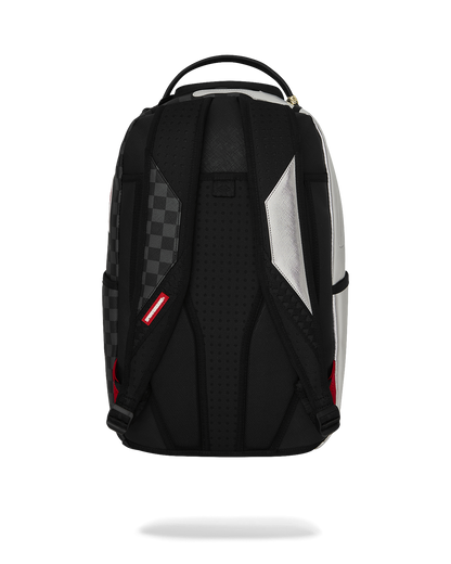 SILVER SIDE DRIP BLACK CHECK DLXSV BACKPACK