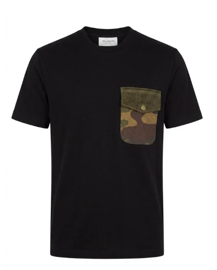 T-SHIRT CON TASCHA CAMO
