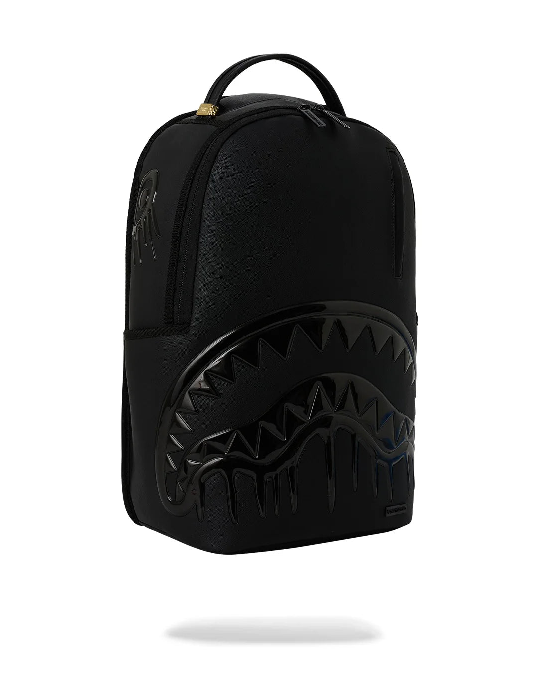 BLACKED OUT METALLIC DRIP BACKPACK
