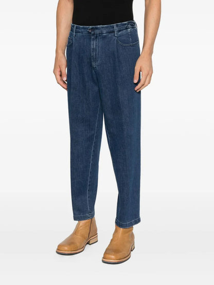 Denim comfort con pinces