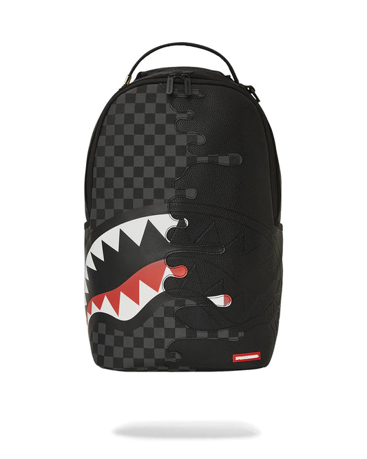 910B7304NSZ Unfinished shark backpack sprayground
