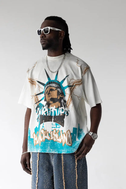 T-SHIRT STAMPA FULMINI