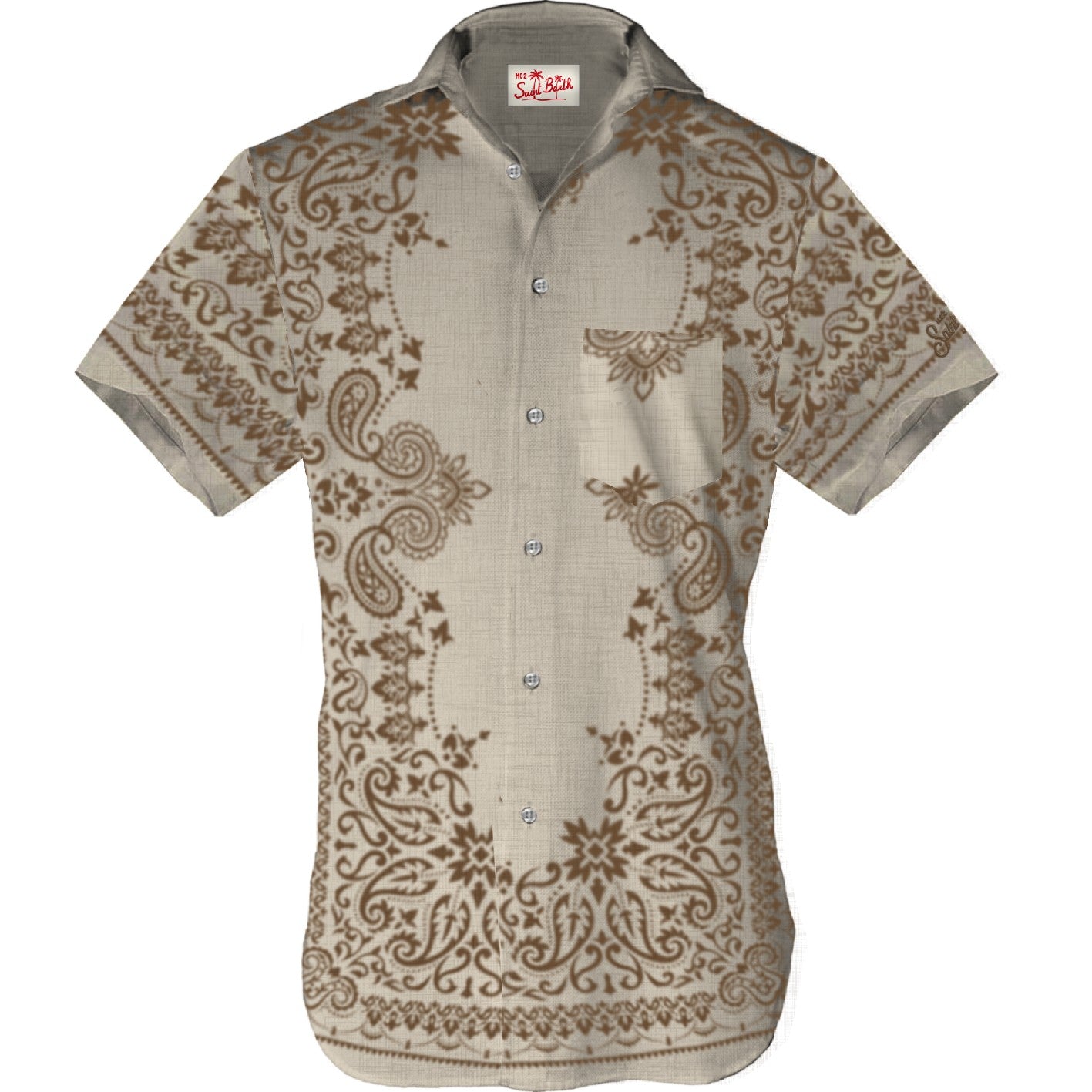 LINEN BANDANNA PAISLEY 11