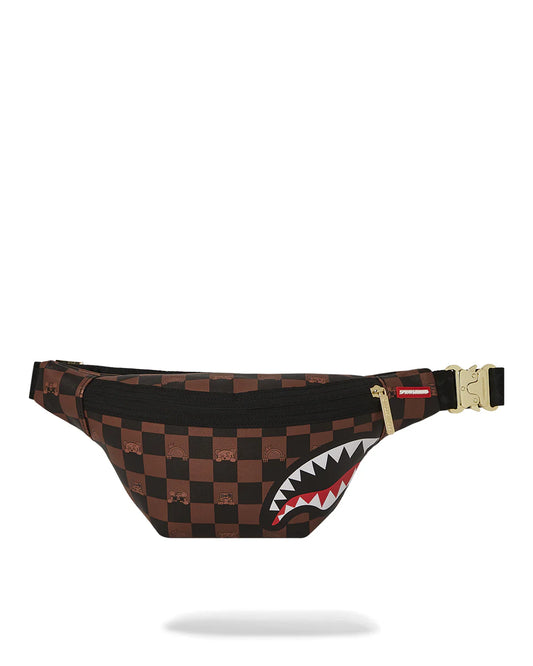 Peeking Character Check crossbody