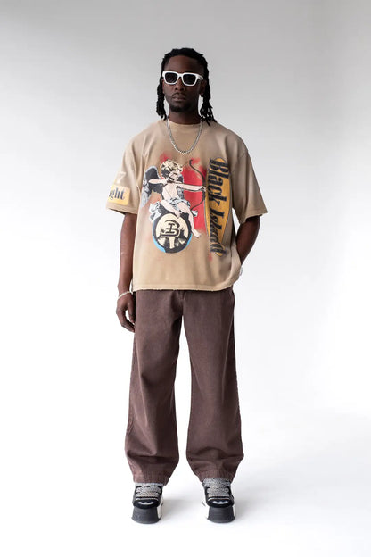 T-SHIRT CON STAMPA ANGELO