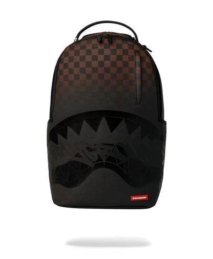 BROWN CHECK GHOST DRIP BACKPACK