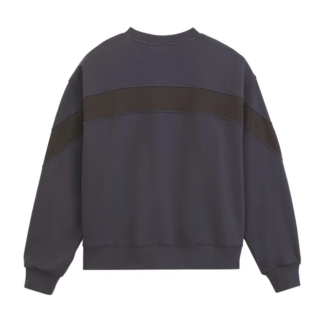 Retro Sport Crew Charcoal Grey