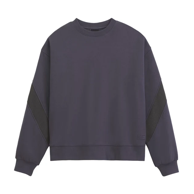 Retro Sport Crew Charcoal Grey